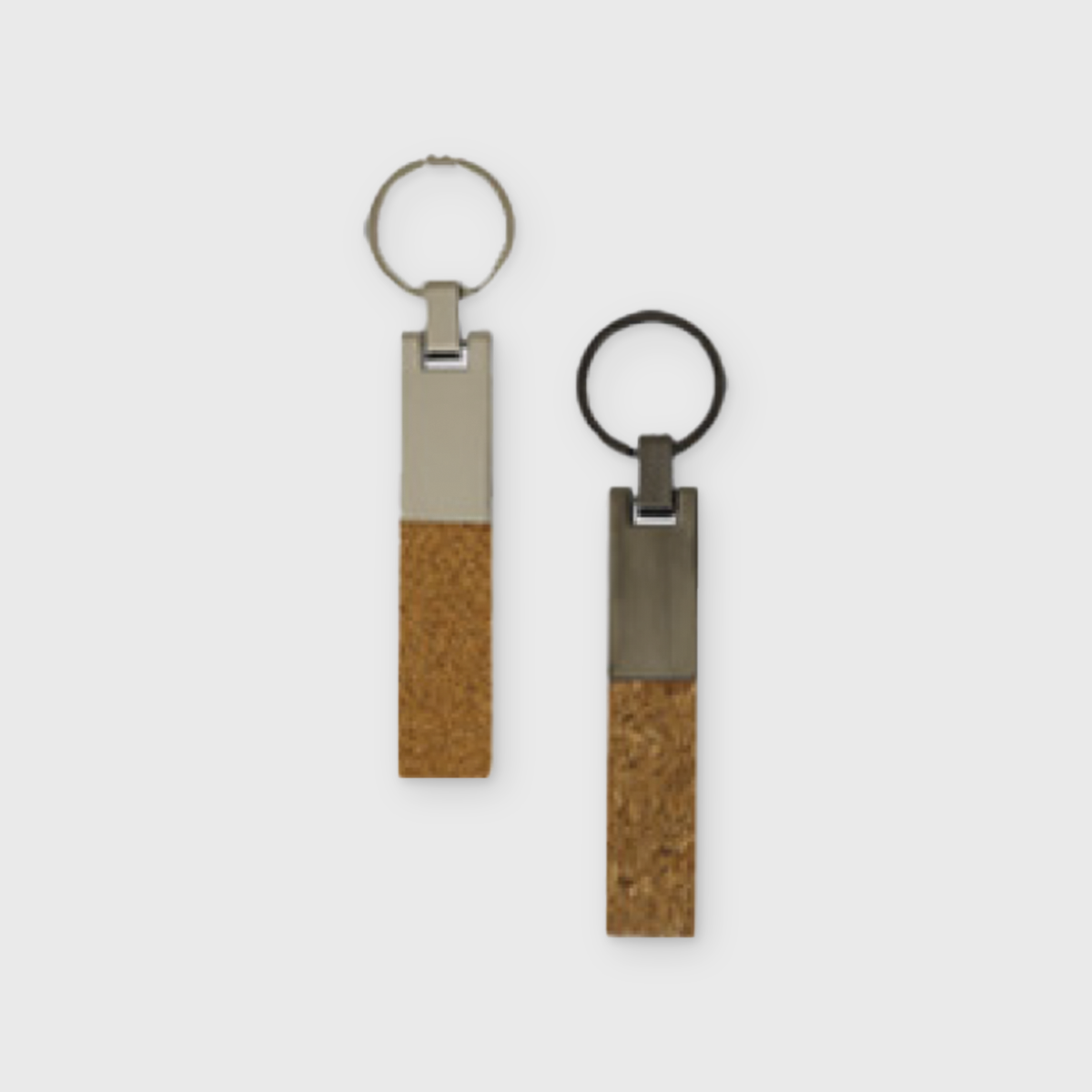 Cork Keychain