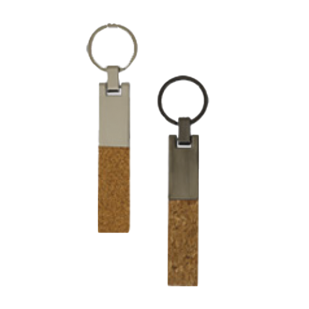 Cork Keychain