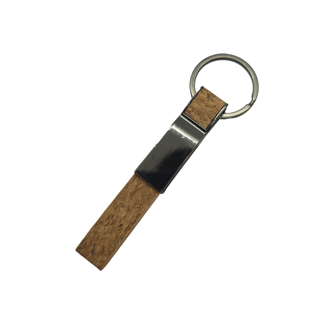Gun Cork Keychain