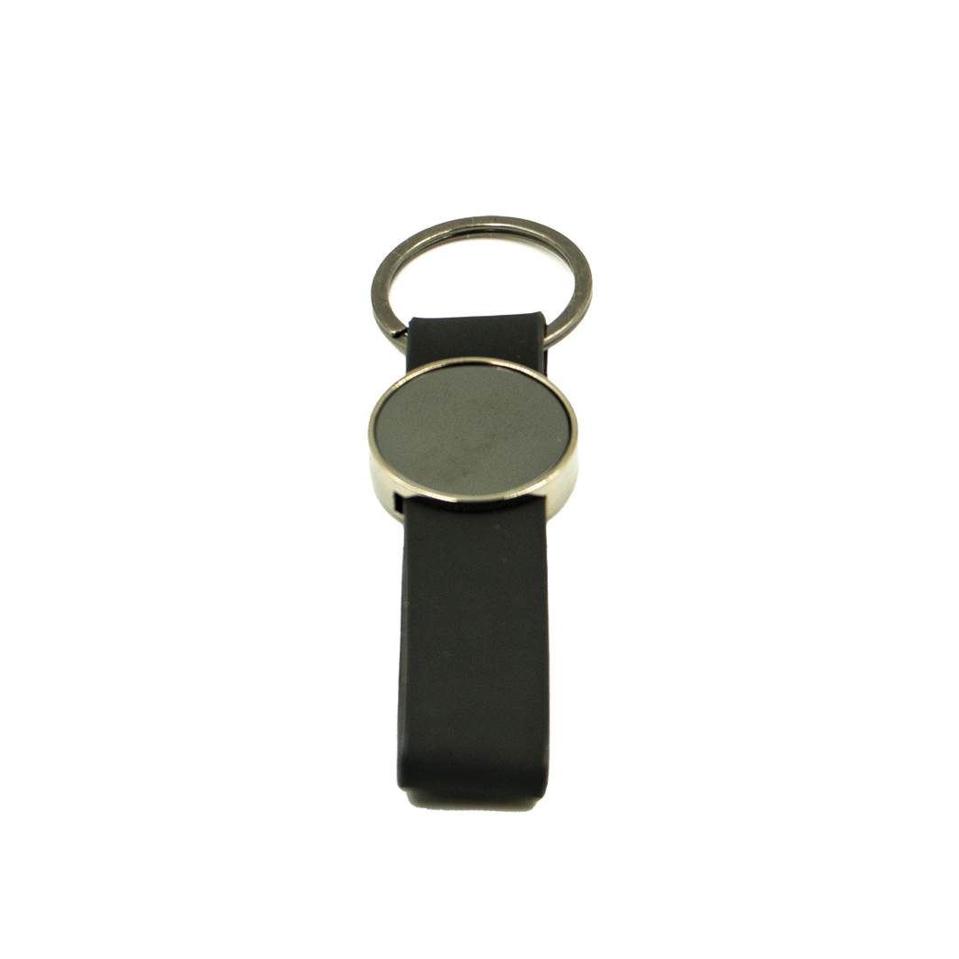 Round Metal Keychain