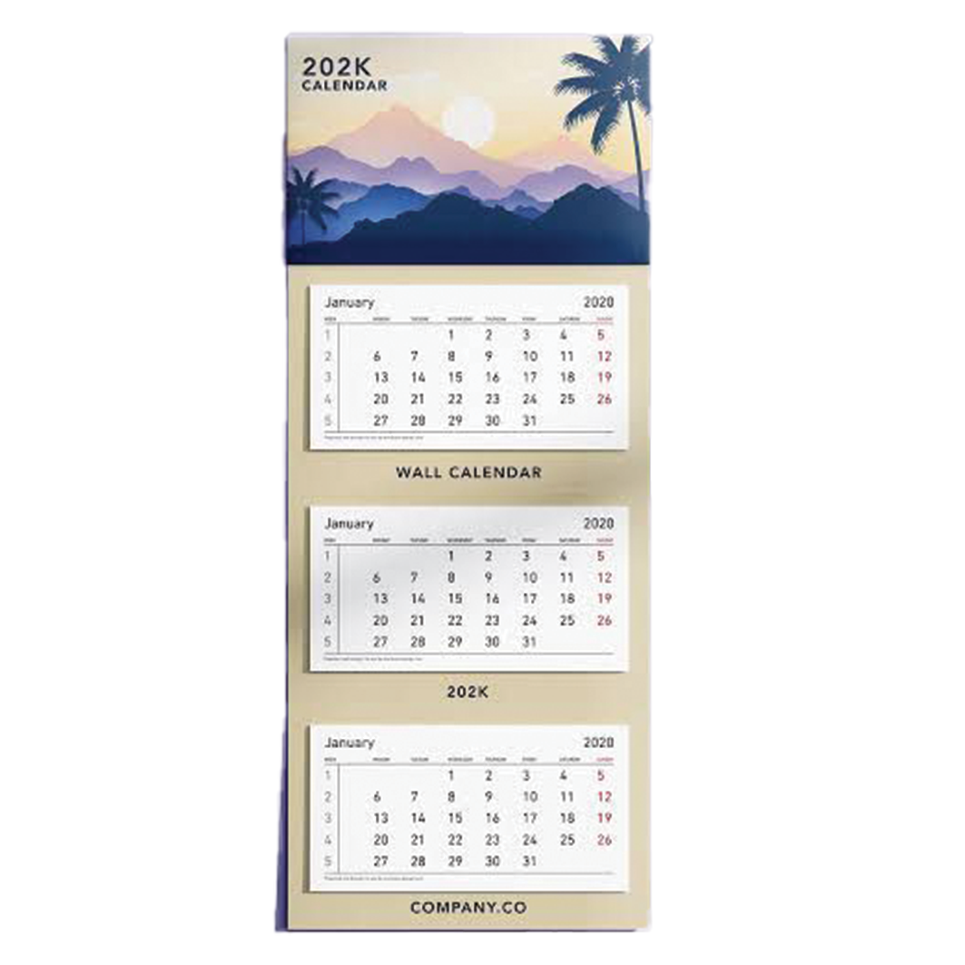 Foldable Wall Calender
