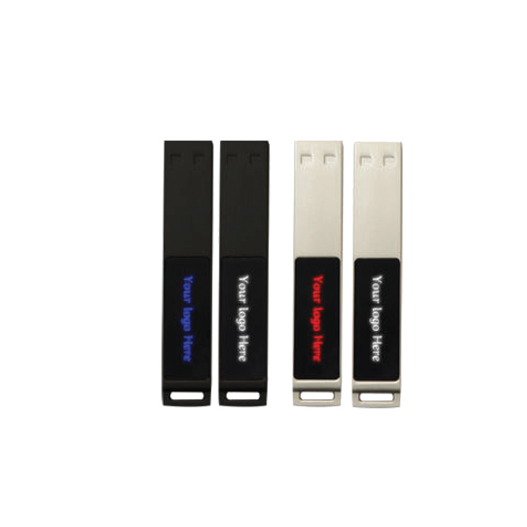 Luminous Metal Flash Memory