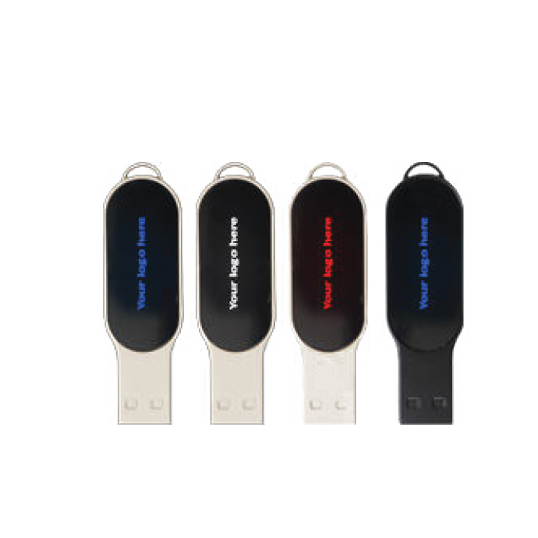 Luminous Oval Light Flash Memory