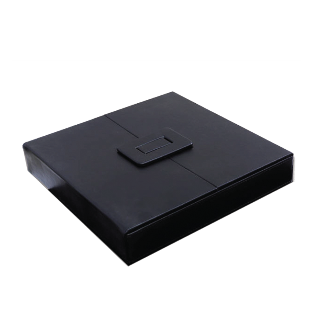 Leather Square Lock