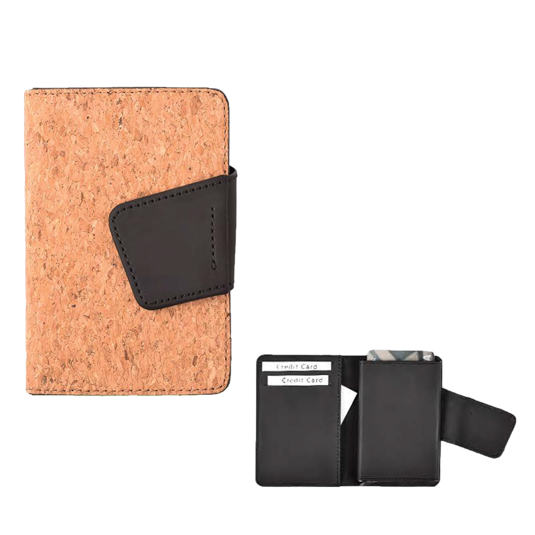 Secured Cork Card Holder